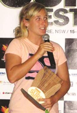 Rosie Locke Pro Surfer